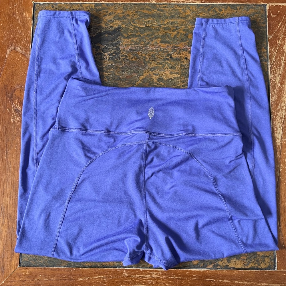 Free People Movement High Rise Leggings - Large Lavender Purple - Picture 5 of 9